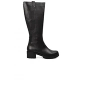 VENÜS 3322K HAKİKİ DERİ AZ TOPUKLU BİNİCİ KADIN ÇİZME thumbnail 5