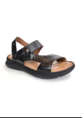 FORELLİ URAL 40507 ORTOPEDİK  DERİ ERKEK TERLİK-SANDALET - 1