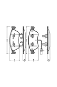 Valeo 670845 Ön Fren Balatası A8 3.0 - - 1