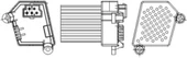 Mahle ABR33000S -knecht-behr Abr33000s Klima Kalorifer Rezistansı Bmw E39 E46 E83 E53 99 05 64116920365 - 1
