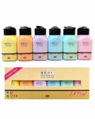 Artdeco Akrilik Boya Seti 6x75ml Pastel Renkler - 1