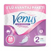 VENÜS HİJYENİK PED UZUN 24 ADET (3 PAKET) - 1