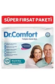 DR.COMFORT Yetişkin Bel Bantlı Hasta Bezi Large 120 Adet - 1