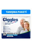 GİGGLES Yetişkin Bel Bantlı Hasta Bezi Extralarge 30 Adet thumbnail 1