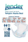 JENDER Bel Bantlı Hasta Bezi X-large 30'lu 4 Paket - 3