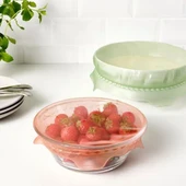 IKEA Övermatt Yiyecek Koruyucu Kapak Pembe-yeşil 2 Parça thumbnail 2