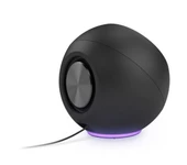 Creative Pebble SE Siyah 16W RGB Aydınlatmalı USB-C Stereo Multimedya Hoparlör Seti - 4