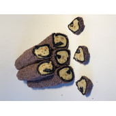 Böğürtlen Aromalı Bademli ve Fındık Kremalı Sarma Lokum 1 kg - 1