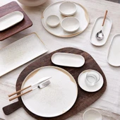 KÜTAHYA PORSELEN BONE NORDIC MAT 28 PARÇA KAHVALTI TAKIMI - 1