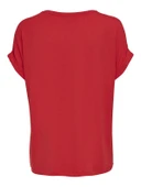 ONLY Bayan Geniş Yaka Basic Tişört 15106662 thumbnail 6