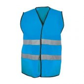 Bestguard İşçi Tipi Reflektörlü Mavi İkaz Yeleği 10 ADET - 1