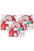 Yılbaşı Noel Baba Motifli Hediye Kutusu Büyük Set 3'lü - 5