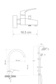 armour armatür Siyah Banyo Seti - 7