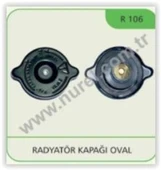 Nurel R106 Radyatör Kapağı Termostatlı Oval Ünıversal - 1