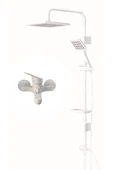 armour armatür Beyaz banyo bataryası seti - 1