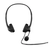 HP 428H5AA USB-G2 Stereo Kablolu Mikrofonlu Kulak Üstü Kulaklık Siyah - 1