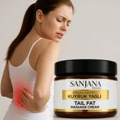 Sanjana Kuyruk Yağlı Ağrı Giderici Masaj Kremi ,Doğal İçerikli, Kas ve Eklem Rahatlatıcı, 100 ml - 5