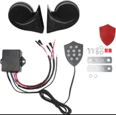 Mrsogo Araç Otomobil 12 Volt Elektronik Salyangoz Korna Siren 10 Ses - 1