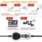 Ezcap 170 USB 2.0 Xbox PS3 VHS Hi8 Mini DV Video Capture Kartı thumbnail 4