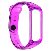 Samsung Galaxy Fit 2 R220 Uyumlu Transparan Şeffaf Silikon Kordon thumbnail 2