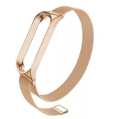 Xiaomi Mi Band 3 4 Uyumlu Akıllı Bileklik Kordon Kayış Hasır Metal thumbnail 4