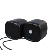 Magicvoice MV-24837 2X3 Watt Aux Multimedia Mini USB Speaker - Hoparlör - 3