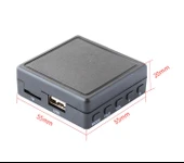 Bmw E60 E63 E65 E90 E91 E92 ile Uyumlu Bt 5.0 Mikrofonlu Aux Adaptörü Sku9  Usb Tf Kart Girişi - 4