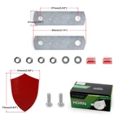 Mrsogo Araç Otomobil 12 Volt Elektronik Salyangoz Korna Siren 10 Ses - 3