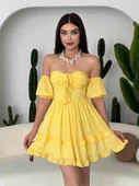 Vingo Mini Elbise - 3