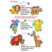 Nessiworld 1727 BABY PUZZLE BENİM İLK PUZZLEM ORMAN HAYVANLARI - 4
