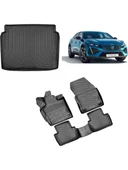 Rizline Peugeot 408 2023+ 3D Havuzlu Paspas ve Bagaj Havuzu - 1