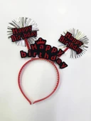 Nessiworld  Happy Birthday Neon Renk Doğum Günü Tacı 12 Adet - 3