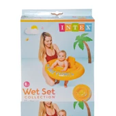 Nessiworld IBF56585 İntex Sarı Baby Float 70 cm 6-12 Ay thumbnail 4