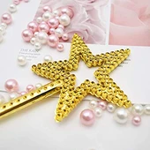 Nessiworld  Altın Renk Yıldız Peri Asası Peri Değneği 34 cm 1 Adet thumbnail 3