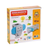 Nessiworld  Manyetik Fil Blok Seti 12 Parça thumbnail 3