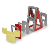 Nessiworld  Manyetik Geyik Blok Seti 12 Parça thumbnail 2