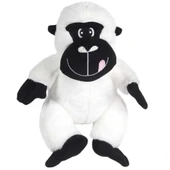 Nessiworld  Uyku Arkadaşı Goril Peluş Beyaz 34 cm - 1