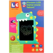 Nessiworld  LCD Dijital Renkli Dinozor Çizim Tableti 8,5 İnç thumbnail 3
