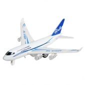 Nessiworld  Metal Çekbırak Işıklı Sesli Yolcu Uçağı thumbnail 1