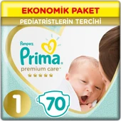 Nessiworld  Prima Premium Care Bebek Bezi Ekonomik Paket 1 Beden 70 Adet thumbnail 1