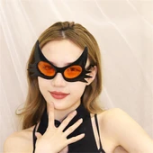 Nessiworld  SiyahRenkBıyıkTasarımlıKediGözlüğü19x11cm thumbnail 1