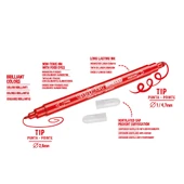 Nessiworld  Carioca Birello Süper Yıkanabilir Çift Taraflı Keçeli Boya Kalemi 12'Li thumbnail 3