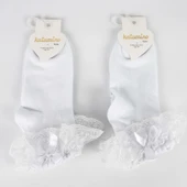 Nessiworld   Ada Aks. Soket Çorap K22045 Beyaz thumbnail 3