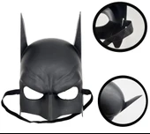 Nessiworld  Siyah Renk Çocuk Boy Arkadan Lastikli Batman Maskesi A Kalite  20x14 cm - 2