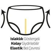 Nessiworld   Natural Bebek Bezi Fırsat Paketi 1 Beden 50 Adet thumbnail 2