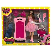 Nessiworld  Oydaş Cindy Doll Dolaplı Makyaj Masalı Bebek 02453 - 2