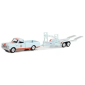 Nessiworld  Greenlight 1/64 1968 Chevrolet C-10 Shortbed and Tandem Car thumbnail 1