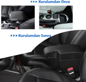 Nissan Juke 2010-2019 Delmesiz Vidasız Kol Dayama Kolçak - 4