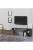 Lagomood KARAMEL TV Ünitesi Antrasit Ceviz - 3