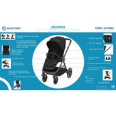 Oxford Çift Yönlü Seyahat Sistem Olabilen Bebek Arabası Twillic Truffle thumbnail 3
